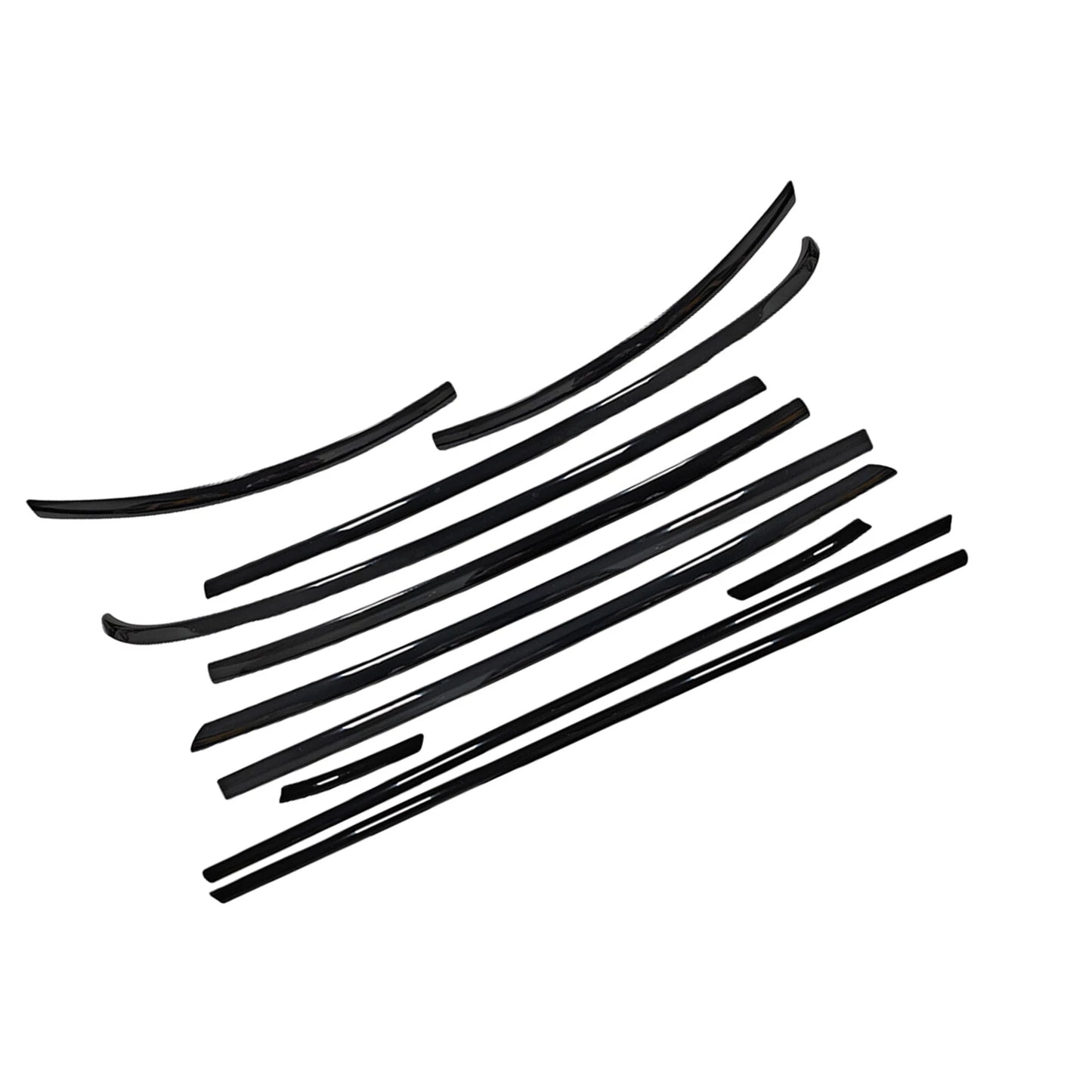 Window Strip Moulding Trim for MINI Cooper R58 (2012-2015) Chrome Black