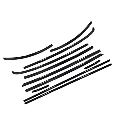 Window Strip Moulding Trim for MINI Cooper R58 (2012-2015) Chrome Black