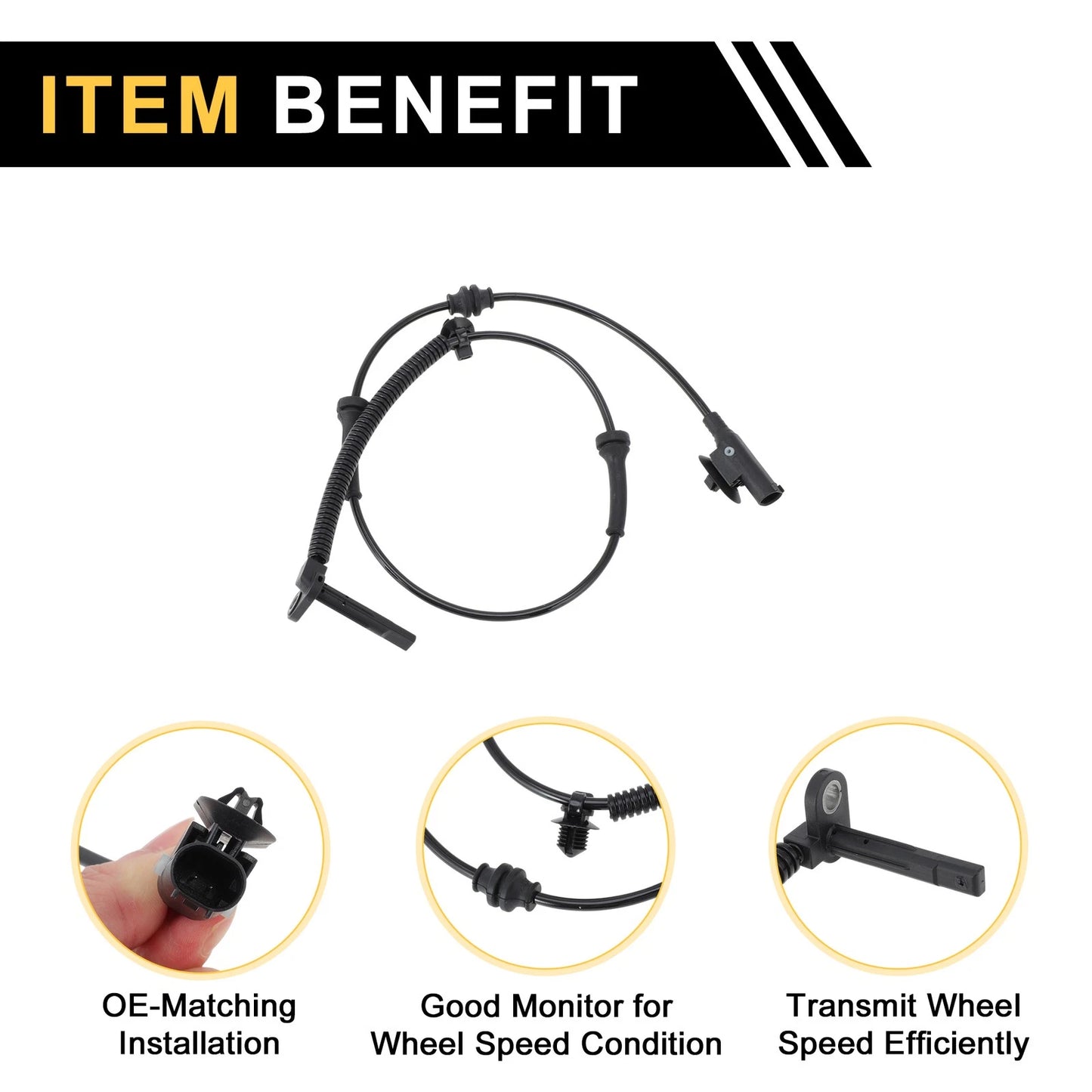ABS Wheel Speed Sensor for Jeep Cherokee (2014-2020)