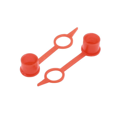 Dust Cap Cover M6 Red Nipple Grease Fitting for Motorcycle Car 100pcs