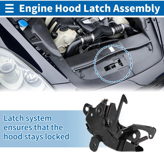 1 Pc Hood Latch Assembly for Toyota 4Runner (1991–1995)