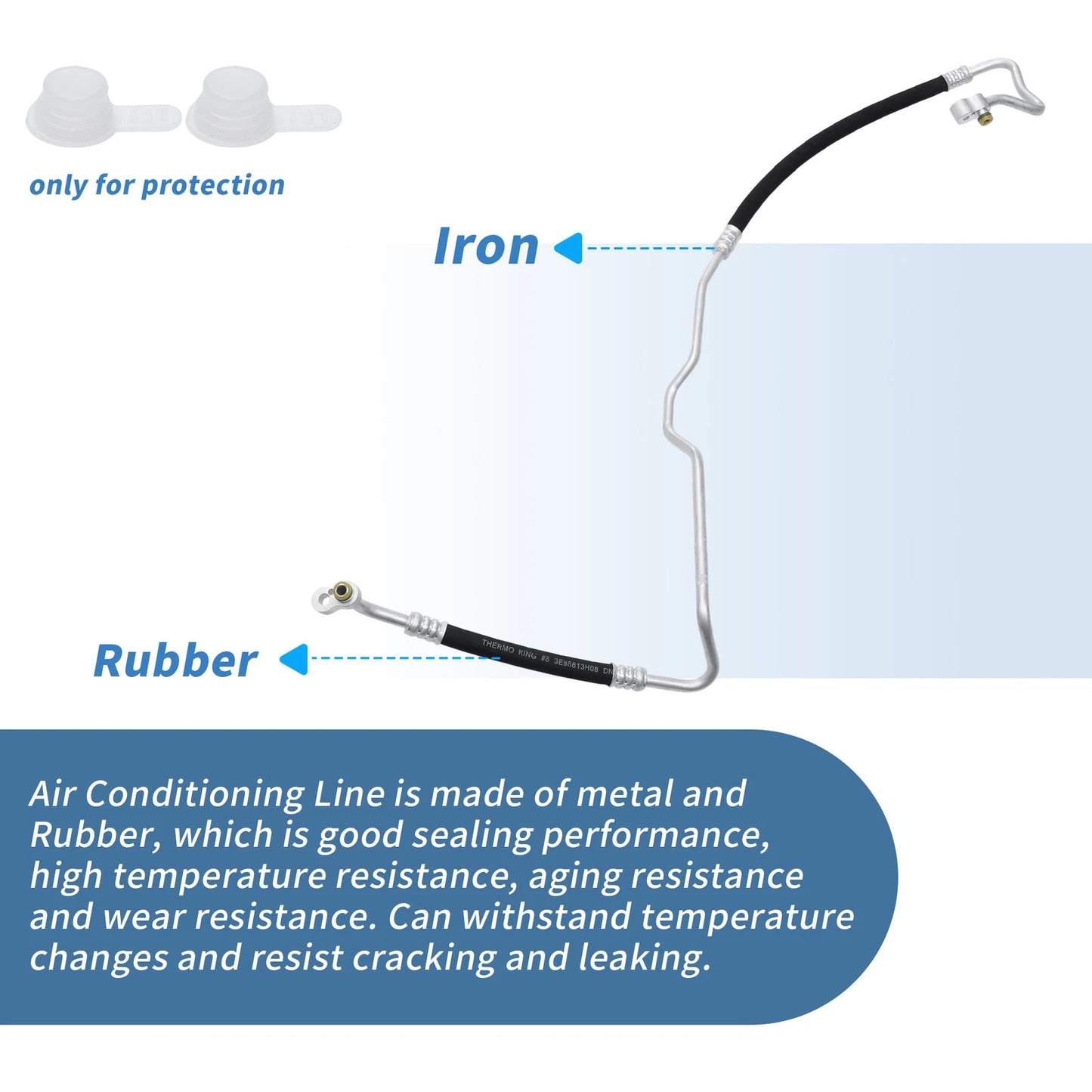A/C Refrigerant Liquid Hose for BMW X5 2007-2013 (2007-2013)