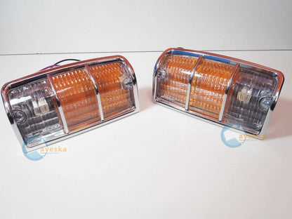 Front Corner Lamp Lens Assembly for Holden HJ HX HZ Monaro Ute Van Sedan (1974-1980)