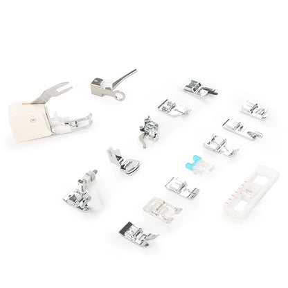 15 Pcs Snap-On Presser Foot Set for Brother Singer Janome Toyota
