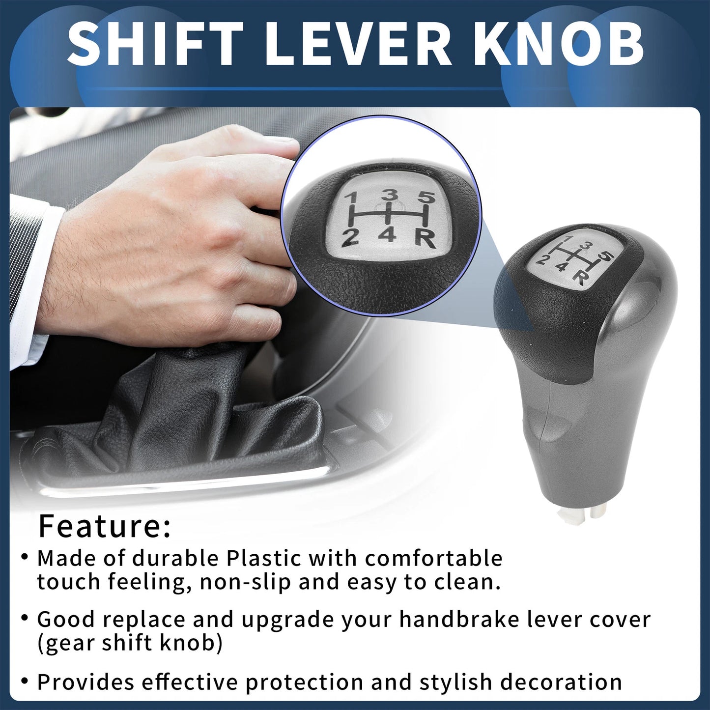 5 Speed Manual Gear Shift Knob for Honda Civic (2006-2011)
