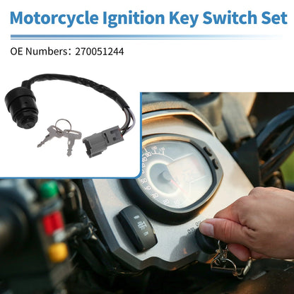 Ignition Key Switch / 1 Set / Key Switch for Kawasaki Mule 3000 (2001–2008)