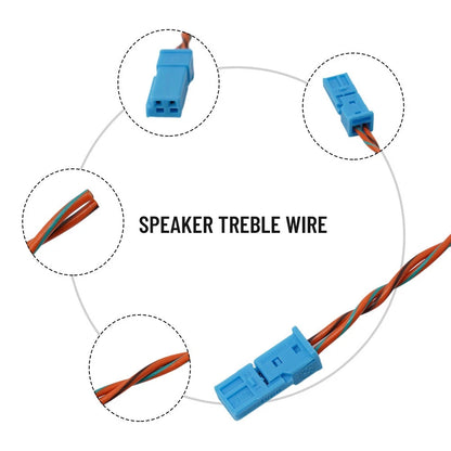 Car Dashboard Speaker Tweeter Cable Plastic 1x for BMW F32 F30 F10 F20 E85
