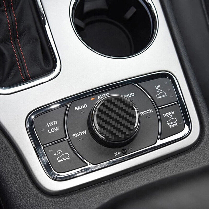 Four-Wheel Drive Switch Knob Cover Trim for Jeep Grand Cherokee (2011-Present)