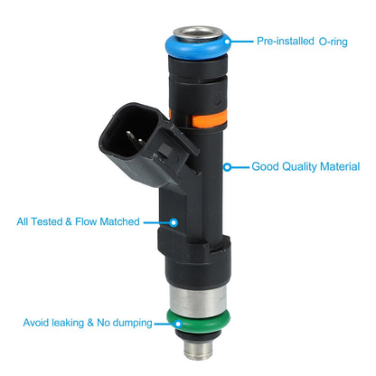 4 x Fuel Injector Nozzle for Ford Fusion 2.0L (2013-2020)