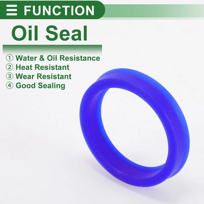 Oil Seal / 35x43x8mm / Seal Ring Rotary Shaft Seal TPU 5 Pcs