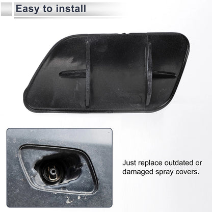 Bumper Headlight Washer Nozzle Cover Cap for BMW 740i (2016-2023)
