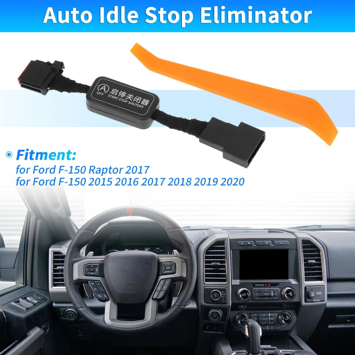 Idle Start Stop Eliminator for Ford F-150 2015-2020 Auto Disable