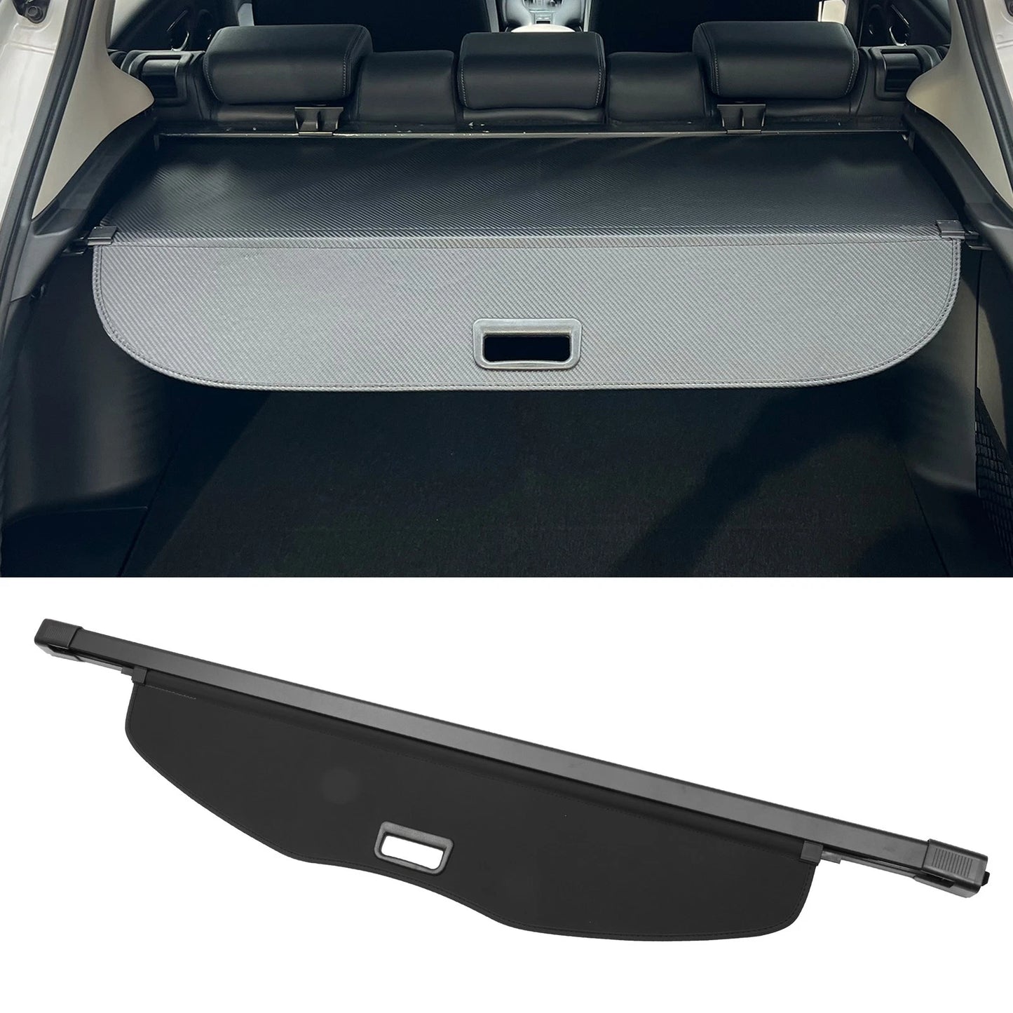 Retractable Cargo Cover Gloss Black for Acura MDX (2007-2013)