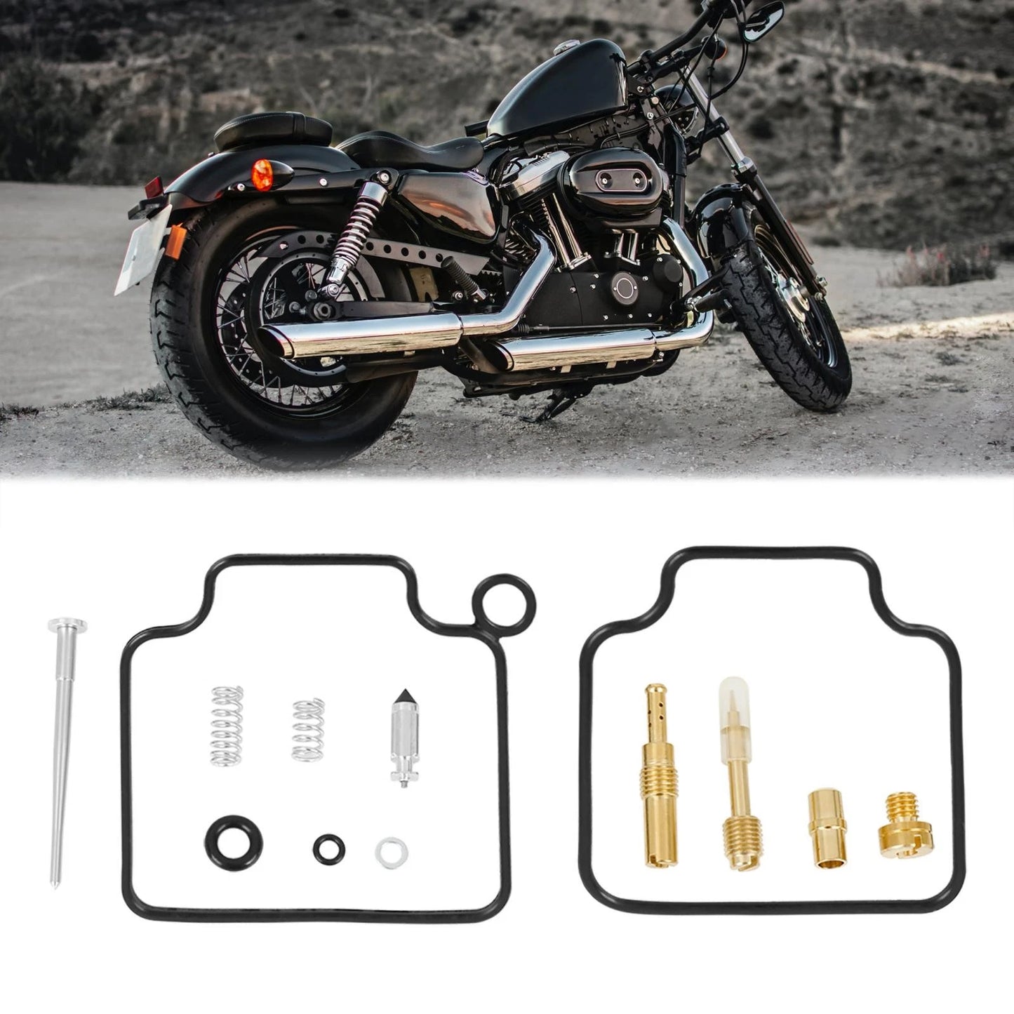 Carburetor Rebuild Repair Kit for Honda CMX250CL CD (1986–2012)