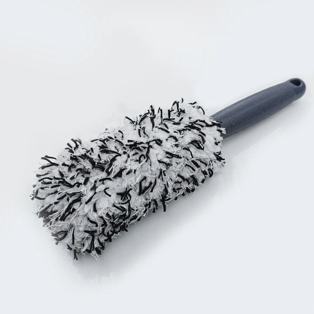 Soft Bristle Wheel Cleaning Brush Tool for Car Tire Alloy - 1 PCS