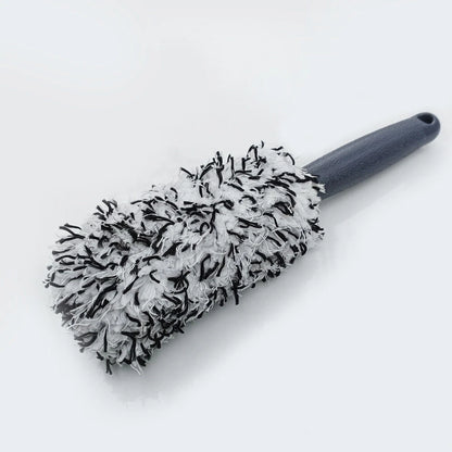 Soft Bristle Wheel Cleaning Brush Tool for Car Tire Alloy - 1 PCS