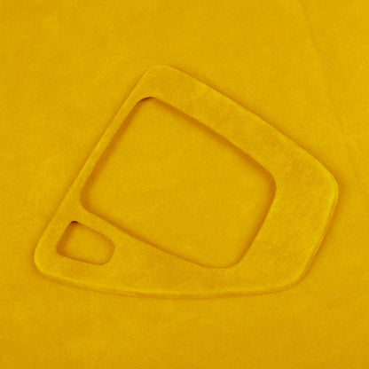 Yellow Leather Gear Shift Panel Trim for BMW 3 Series E90 E92 E93 (2005-2012)