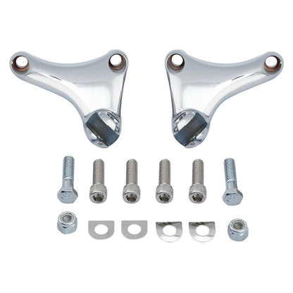 Chrome Rear Passenger Foot Peg Mount for Harley Sportster (2004-2013)