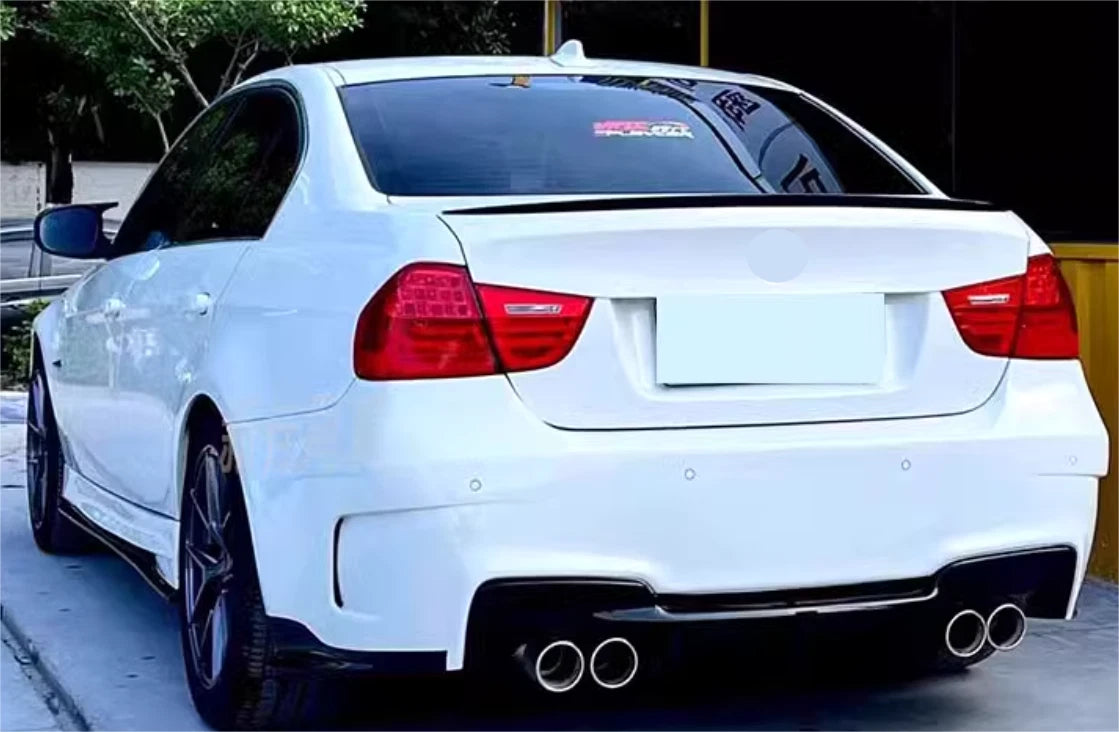 Glossy Black M3 Style Spoiler Wing for BMW 3 Series E90 Sedan (2005-2012)
