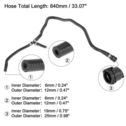 Radiator Coolant Water Hose from Expansion Tank for BMW 750i (2006-2008)