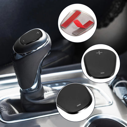 Gear Shift Knob Cover Sticker for Chevrolet Equinox (2018-2020) Black