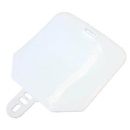 White Front Plastic Number Plate for Apollo Orion 125cc 250cc