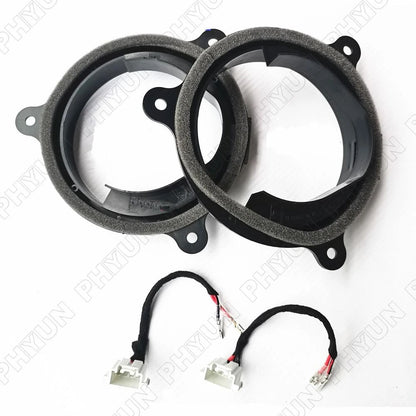 Speaker Pad Adapter Mount w/ Wire Harness for Mazda Axela Atez CX-4 CX-5 CX-7 (2013-2017)