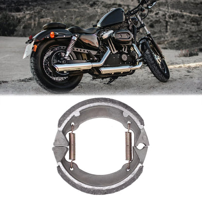 Metal Spring 75x75x20mm / 3x3x0.8 Brake Shoe Drum Pad for Motorcycle