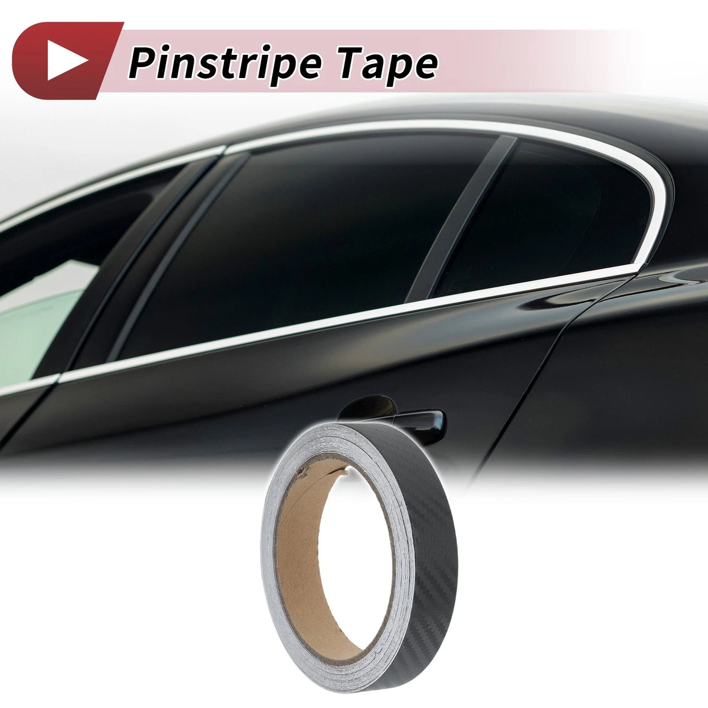 Pinstripe Tape 20mmx10m Racing Stripes DIY Stickers for Car/Motorcycle/Boat