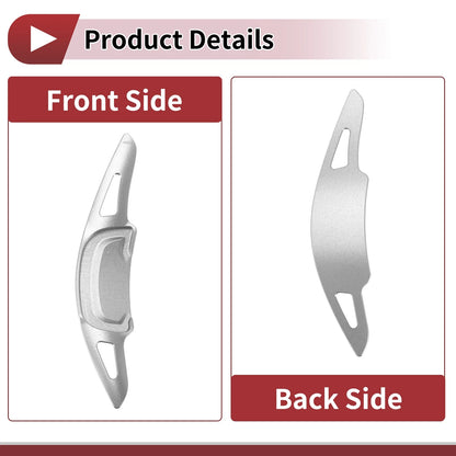 Silver Tone Aluminum Alloy Steering Wheel Paddles for Mazda Axela (2020-2021)
