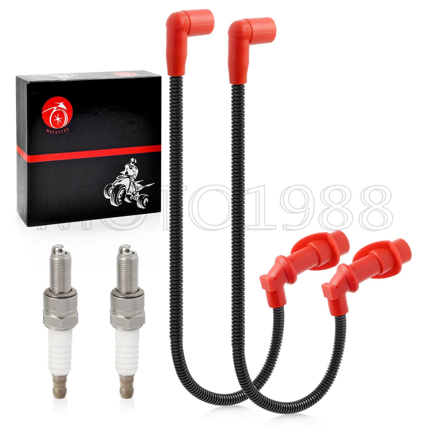 Ignition Coil, Spark Plug Cap & Wire for Polaris RZR S 800 EFI (2008-2010)