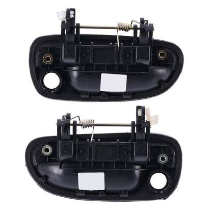 Outer Door Handle Set of 2 for Hyundai Accent LC (2000-2006) Black