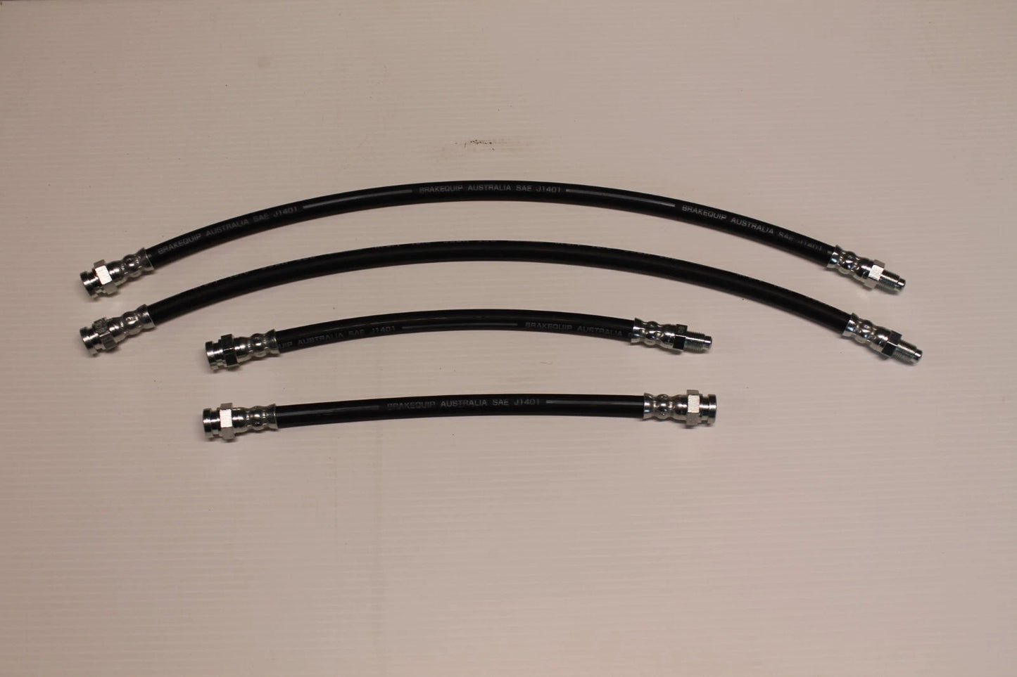 Front & Rear Brake Hose Set (4) for VW Kombi (8/66-7/70)