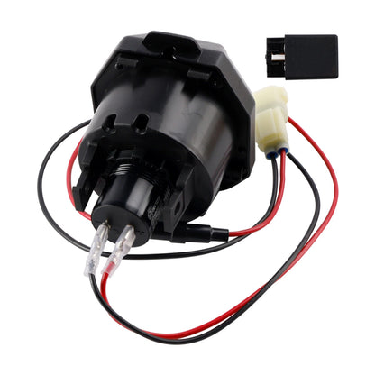 USB + Type-C Fast Charger for Kawasaki Versys 650 (2022-2024)