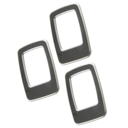 Stainless Steel Window Switch Cover Trim for BMW X5 E70, X6 E71 (2007-2014)