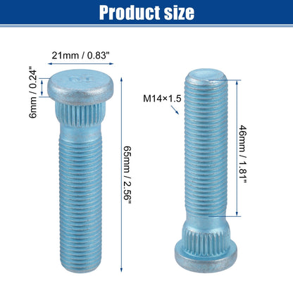 20 x M14x1.5 Wheel Lug Bolt Nuts for Dodge Durango (2011-2020)