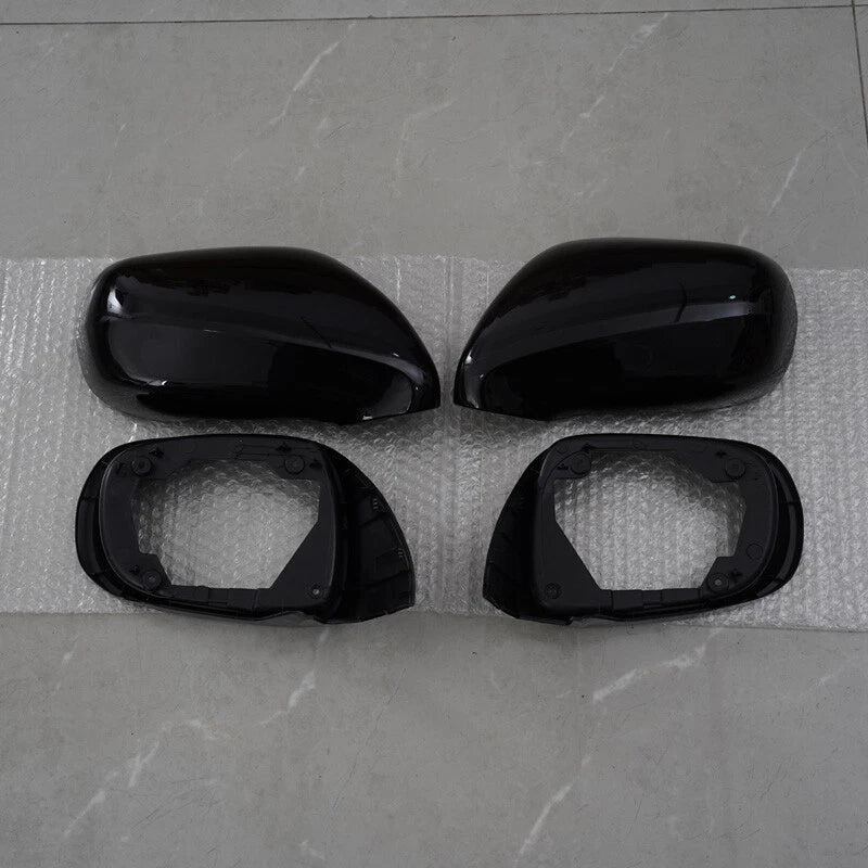 2 x Side Wing Mirror Cover Caps Gloss Black for Lexus IS250 IS350 ES350 (2006-09)