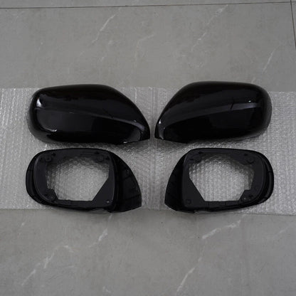 2 x Side Wing Mirror Cover Caps Gloss Black for Lexus IS250 IS350 ES350 (2006-09)