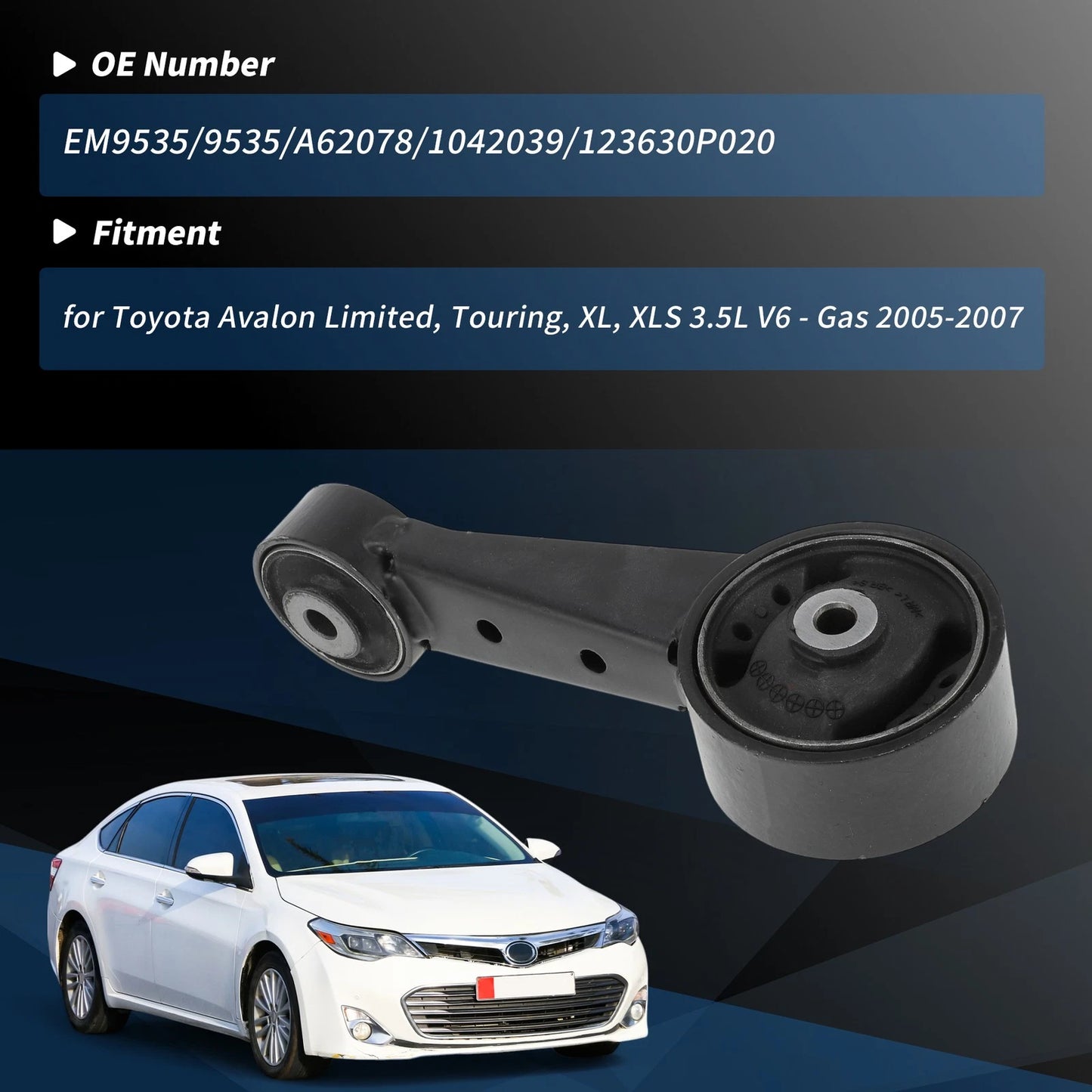 Enqine Torque Strut Mount for Toyota Avalon (2005–2007)