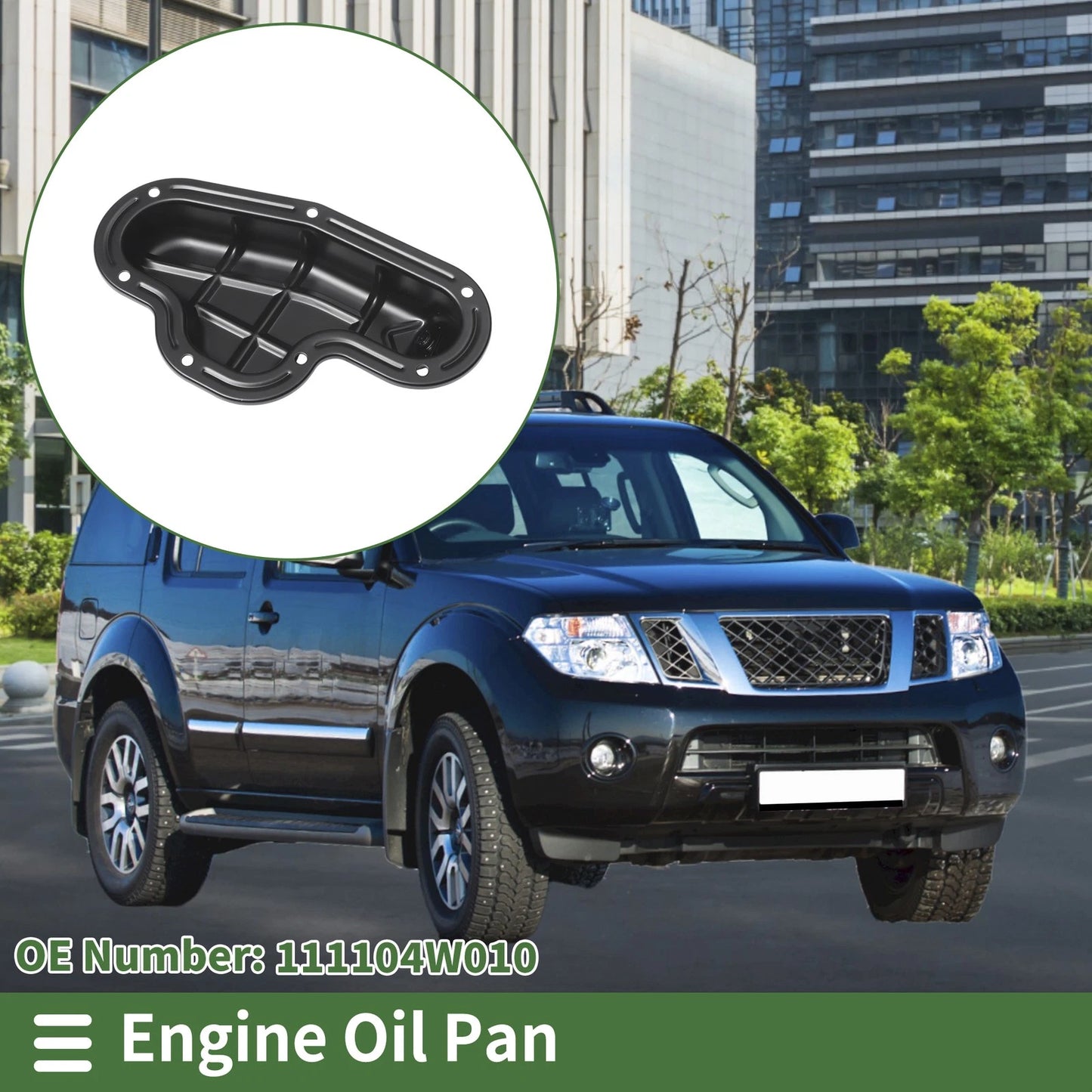 Engine Oil Pan for Nissan Pathfinder (2001-2004)