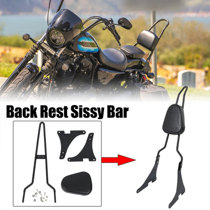 Motorcycle Rear Seat Back Rest Sissy Bar for Harley Davidson Dyna (2008–2017)