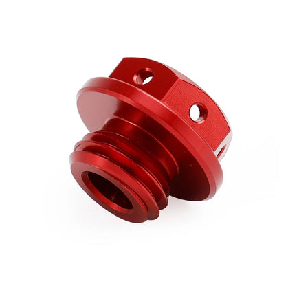 Oil Filler Plug - Red for Honda CMX 300, 500 Rebel, MSX 125, Grom, Z 125, Monkey (2017-2023)
