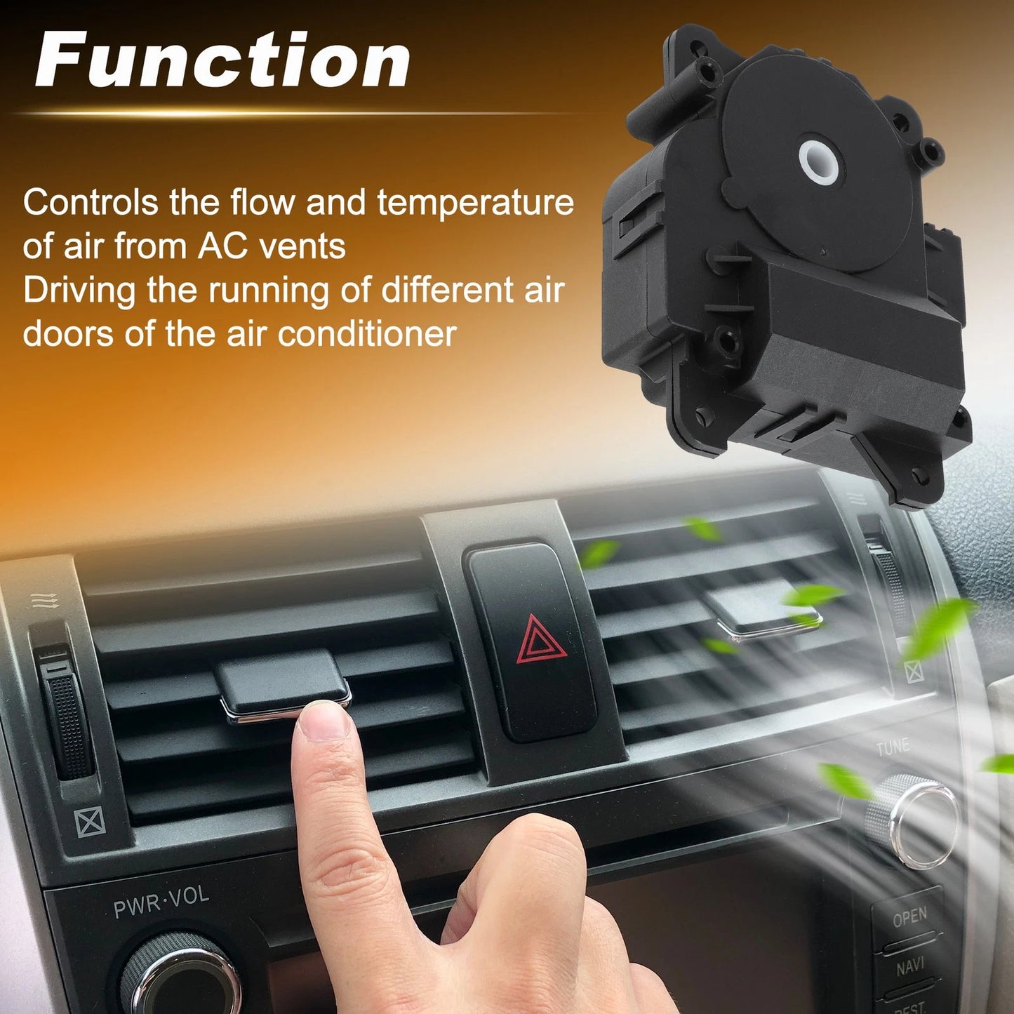 Heater Blend Door Actuator for Honda Accord (2008-2011)