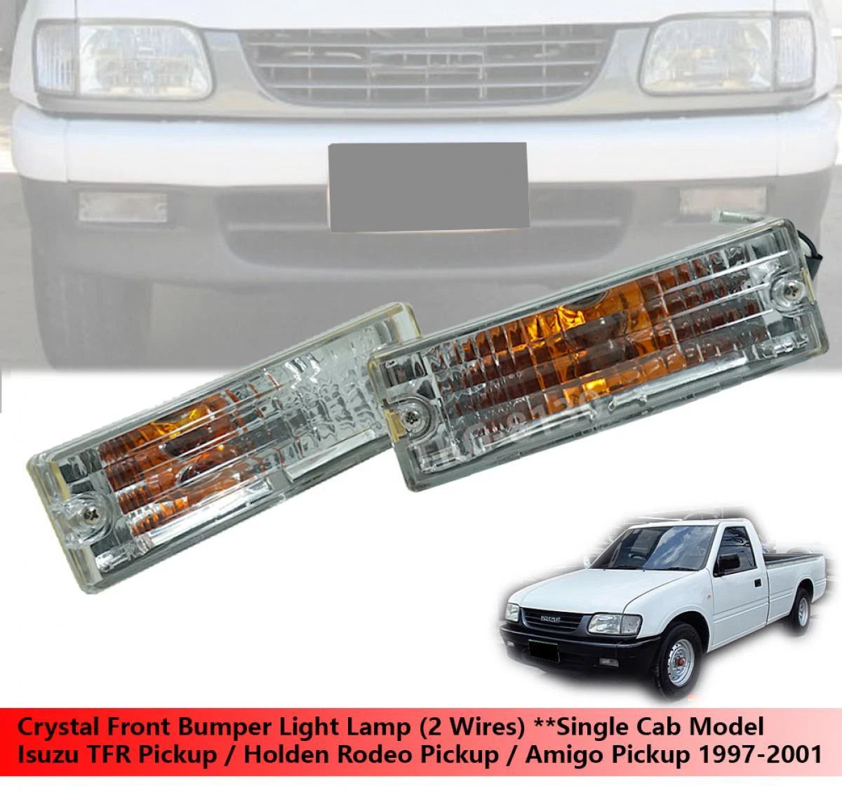 Bumper Light for Isuzu TFR Rodeo  Ute(1997-2001)
