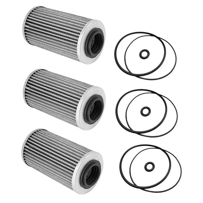 Oil Filter w/O-Rings for Sea-Doo BRP 130HP-300HP GTI/RXT/RXP/GTX 3PCS