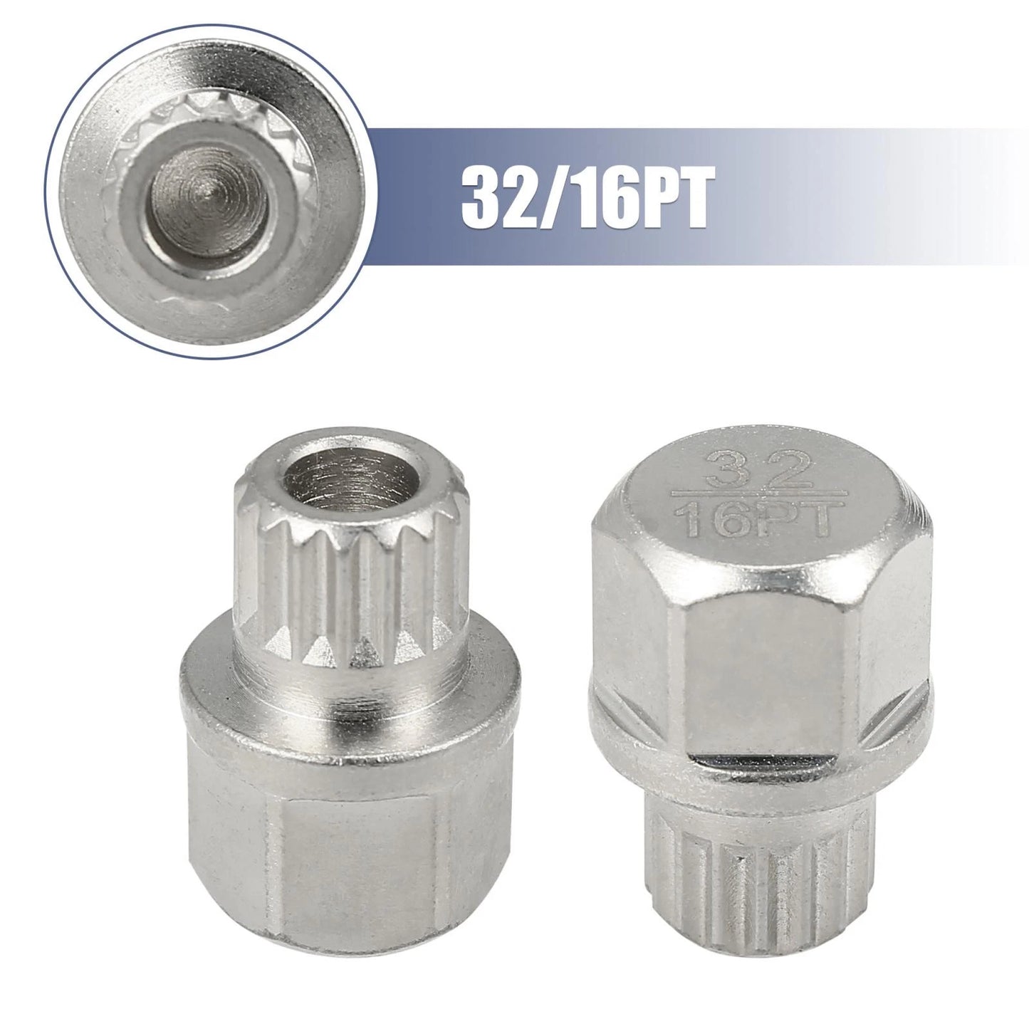 Hollow Car Anti-Theft Wheel Lock Lug Nut Key for BMW