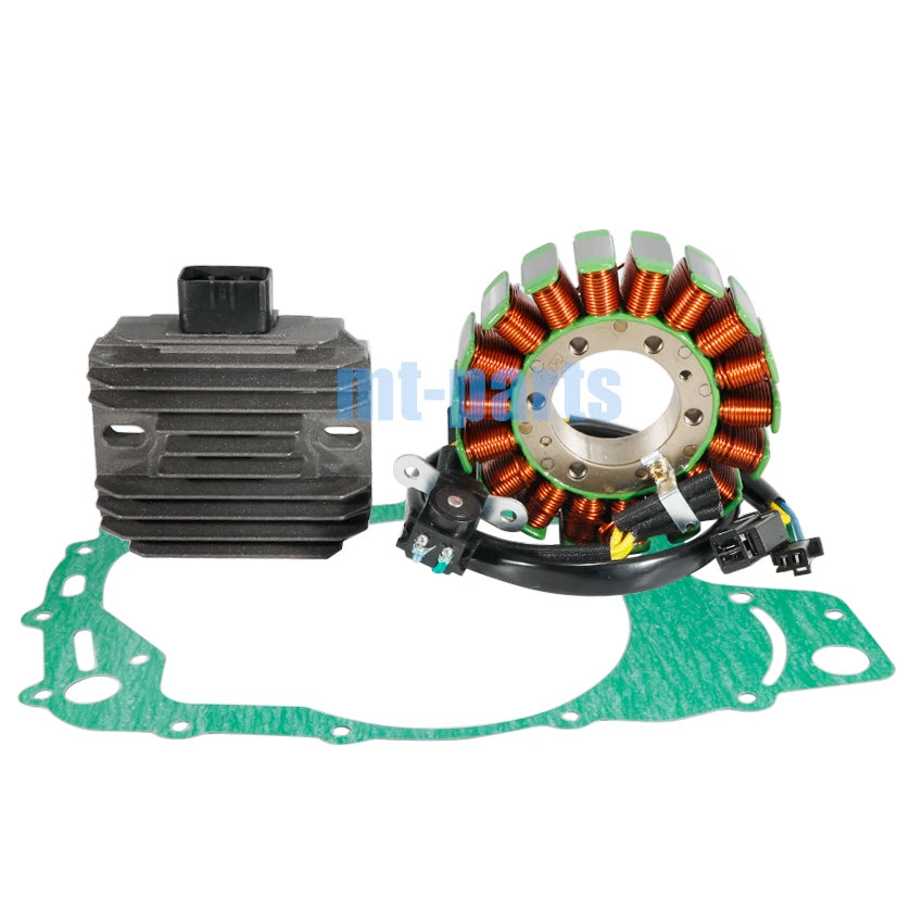 Magneto Stator, Regulator Rectifier, Gasket for Suzuki Burgman 250 (2003-2006)