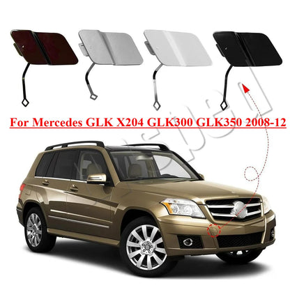 Front Rear Bumper Tow Hook Cover Cap for Mercedes GLK X204 (2008–2012)