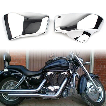 Black Side Battery Covers for Honda VT1100 Shadow ACE Aero Sabre (1999-2008)