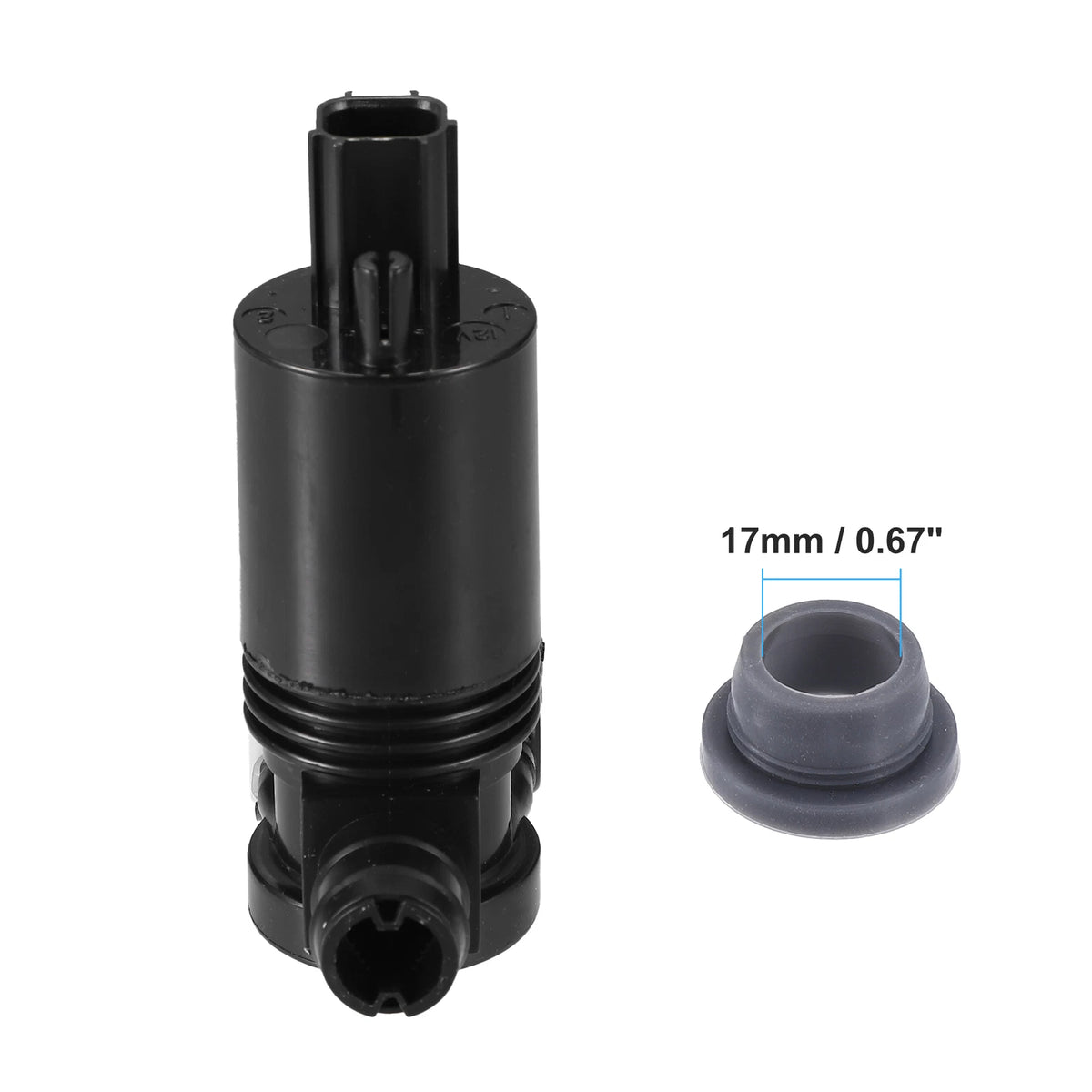 Windshield Washer Motor Pump for Ford Fiesta Mk7 Mk8 (2008-2015)